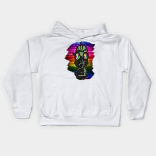 Gas mask dreamer Kids Hoodie